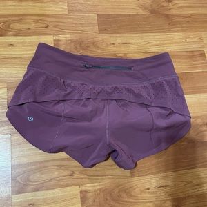 Lululemon speed up shorts